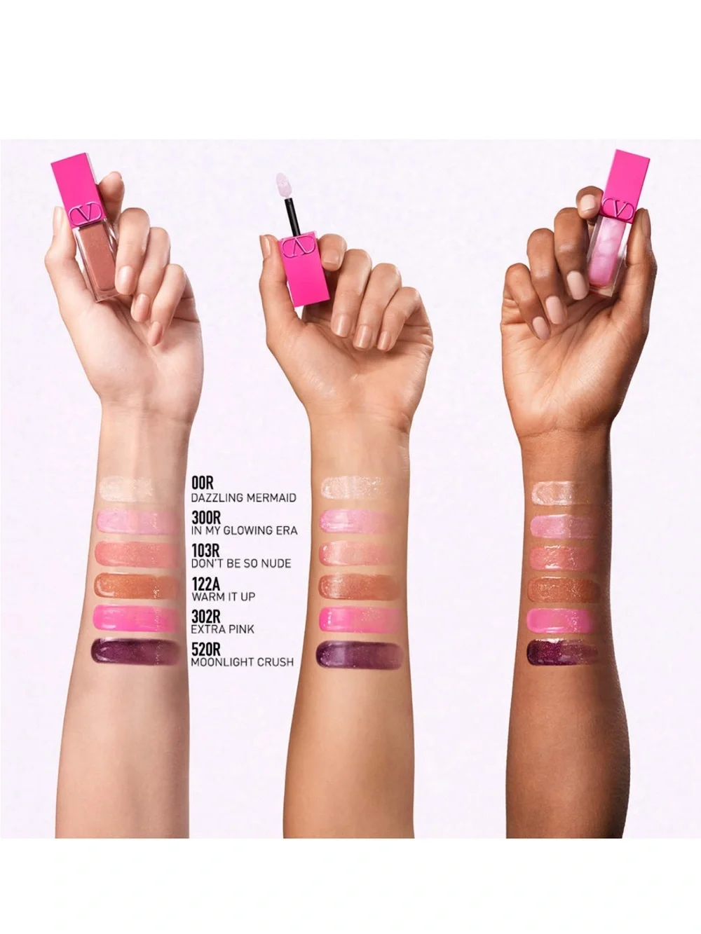 VALENTINO Puffer Complex Lip Plumper Gloss Color: O0R Dazzling Mermaid